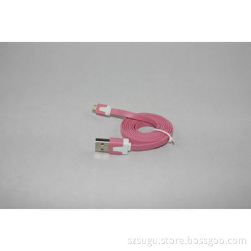 Colorful Flat 5-pin USB Data Cable for iPhone 5/5s/5c